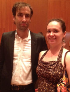 Jen and violinist Andrew Bird