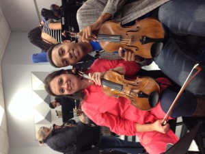Julio and Jen at CJP rehearsal